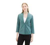 Tom Tailor Blazer da Donna, 10697 - Sea Pine Green, M