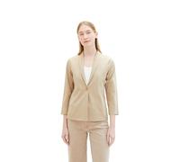 Tom Tailor Blazer da Donna, 11485 - Sandy Beige, XL