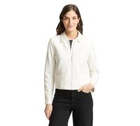 TOM TAILOR 1047589 Blazer, 10315-Whisper White, S Donna