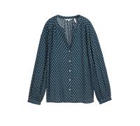 TOM TAILOR Camicetta Donna, 38407 - Teal Geometric Minimal Design, 40