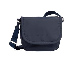 TOM TAILOR Borsa a tracolla da donna con patta Sansa piccola blu