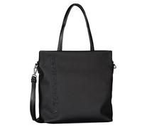 TOM TAILOR Borsa a tracolla donna rosa con cerniera, misura media, nera