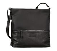 TOM TAILOR Borsa a tracolla Gia da donna Hobo, misura media, nera