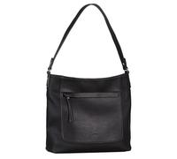 TOM TAILOR Borsa a tracolla Hobo Bag da donna Larea di medie dimensioni nera