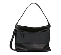 TOM TAILOR Borsa a tracolla Nicolina Hobo Bag da donna, misura media, nera