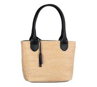 TOM TAILOR Borsa a tracolla Sharon da donna con cerniera, misura media, nera