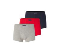 TOM TAILOR Boxer blu scuro / grigio sfumato / rosso chiaro Uomo TOM TAILOR XL