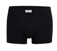 TOM TAILOR Boxer da uomo, nero, XL, Nero-scuro a tinta unita., XL