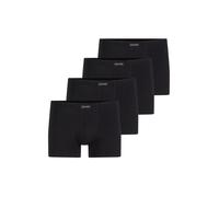 TOM TAILOR Boxer da uomo | 4 pezzi in scatola 4 x nero M