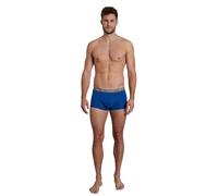Tom Tailor Boxer Uomo, 6er Pacco - Hip Pantaloni, Cotone, Logo, Einfarbi