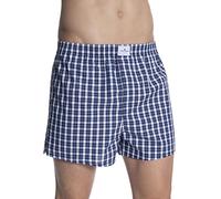 TOM TAILOR Boxer Web, confezione da 2 pezzi, Blu/Blu scuro/Grigio/Bianco, XL