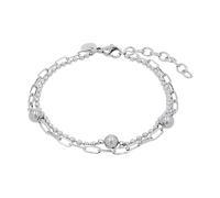 Tom Tailor Bracciale da donna, in acciaio inox, 16 + 4 cm, argento, idea regalo, in scatola regalo, 2100628