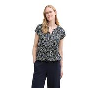 TOM TAILOR 1045238 Camicia da Donna, 37369-multicolor Navy DOT Structure, 40