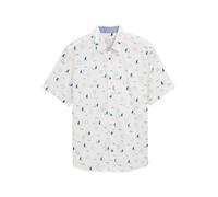 TOM TAILOR Camicia blu / bianco Uomo - PROMO - Taglie forti - Camicie da uomo TOM TAILOR M