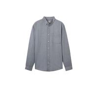 TOM TAILOR Camicia blu fumo Uomo - PROMO - Taglie forti - Camicie da uomo TOM TAILOR L