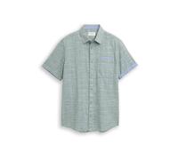 TOM TAILOR Camicia blu sfumato / giada / offwhite Uomo - PROMO - Camicie da uomo - Camicie casual TOM TAILOR L