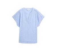 TOM TAILOR Camicia da donna blu chiaro / bianco Donna TOM TAILOR XS blu chiaro / bianco