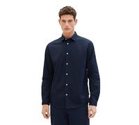 Tom Tailor Camicia da Uomo, 11075 - Navy, L