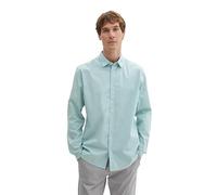 TOM TAILOR Camicia da Uomo, 30463 - Dusty Mint Blue, XXXL