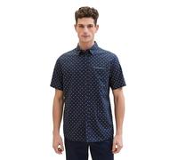 TOM TAILOR Camicia da Uomo, 34712 - Navy Stripe Design, XXXL