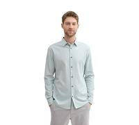 TOM TAILOR Camicia da Uomo, 36022 - Circle Design Light Blue, XXL