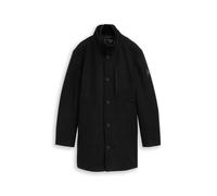 TOM TAILOR 1046983 Cappotto di Lana, 29999-Black, L Uomo