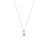 TOM TAILOR - Collana da Donna in Argento 925 - con Zircone - Ciondolo a Cuore - TT-N0051