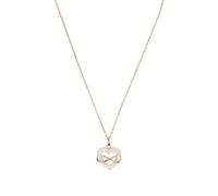 TOM TAILOR - Collana da Donna in Argento 925 - Placcato Oro rosa/Dorato - con Zircone - Ciondolo a Cuore Infinito - TT-N0061