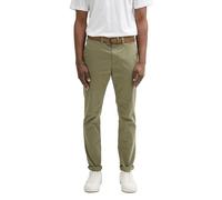 TOM TAILOR Denim 1027694 Pantaloni Chino Slim, 10905-tree Moss Green, 36W x 34L Uomo