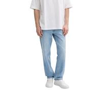 TOM TAILOR Denim 1044988 Jeans Waylen Relaxed Fit, 10118-Used Light Stone Blue Denim, 36W x 32L Uomo