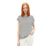 TOM TAILOR Denim 1032336 Camicia da Donna, 32615-White Black Stripe, S