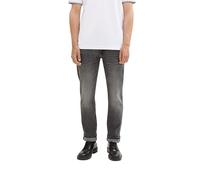 TOM TAILOR Denim 1035860 Piers Slim Jeans, 10219-used Mid Stone Grey Denim, 36W x 32L Uomo