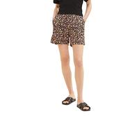TOM TAILOR Denim 1036855 Bermuda Shorts, 31952-Black Flower Print, M Donna