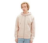TOM TAILOR Denim 1038737 Felpa, 11704-Silver Ecru, XL Uomo
