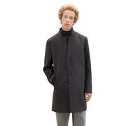 TOM TAILOR Denim 1038861 Cappotto, 10617-nero Grigio Melange, L Uomo