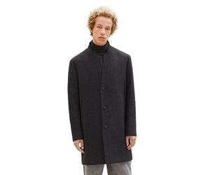 TOM TAILOR Denim 1038861 Cappotto, 32525-grey Big Herringbone Optic, M Uomo