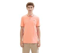 TOM TAILOR Denim 1040473 Polo, 21237-Corallo Trasparente, L Uomo