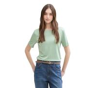 TOM TAILOR Denim 1041160 T-Shirt, 13632-Fresh Mint Green, L Donna