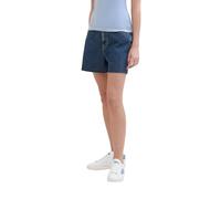 TOM TAILOR Denim 1041242 Bermuda Jeans Shorts, 10120-Used Dark Stone Blue Denim, S Donna