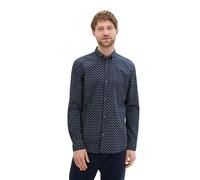 Tom Tailor Camicia A Maniche Lunghe Fitted Printed Poplin