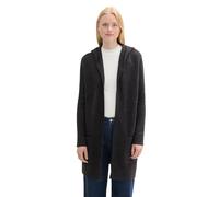 TOM TAILOR Denim 1043317 Cardigan, 10522-Shale Grey Melange, XS Donna