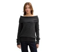 TOM TAILOR Denim 1043714 Pullover, 10522-Shale Grey Melange, L Donna