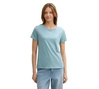 TOM TAILOR Denim 1043930 T-Shirt, 30838-Tourmaline, L Donna