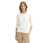 TOM TAILOR Denim 1044127 Maglia di Tuta, 10332-off White, L Donna