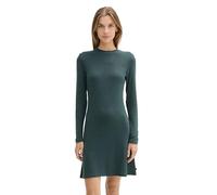 TOM TAILOR Denim 1044174 Vestito, 10592-Midnight Forest Green mélange, XL Donna