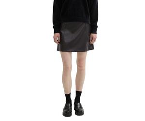 TOM TAILOR Denim 1044732 Mini Gonna, 14482-deep Black, XXL Donna