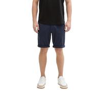 TOM TAILOR Denim 1044830 Bermuda Shorts, 37532-navy Blue Mini Houndstooth, L Uomo