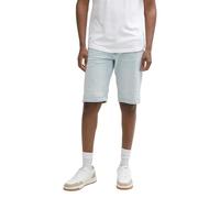 TOM TAILOR Denim 1044990 Bermuda Jeans Shorts, 10117-Used Bleached Blue Denim, L Uomo