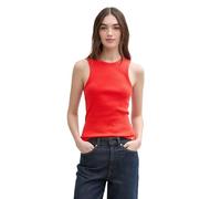 TOM TAILOR Denim 1045414 Top, 13745-Scarlet Red, M Donna