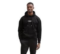 TOM TAILOR Denim 1045580 Maglia di Tuta, 29999-Black, S Uomo